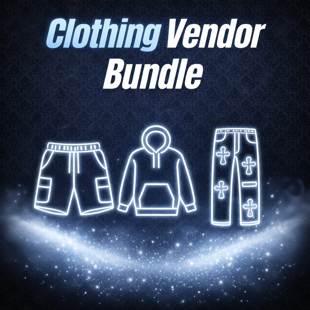 CLOTHING VENDOR BUNDLE